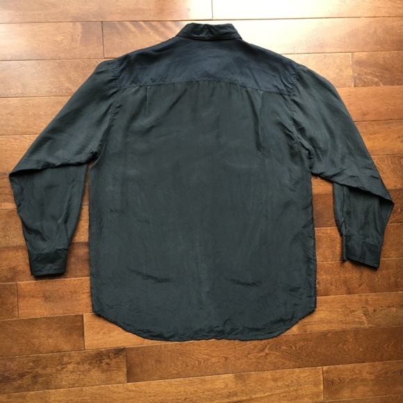 Silk Colourblock button up - Picture 3 of 3